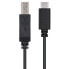 NANOCABLE 10.01.2201 2.0 USB-C To usb-b cable 1 m