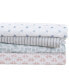 Фото #4 товара Tommy Bahama Flamingle Washed Cotton Queen Sheet Set