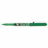 Фото #2 товара Ручка жидкостная PILOT Roller V Ball Зеленый 0,5 мм (12 штук)
