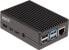 Joy-IT RB-AlucaseP4+08 - Housing - Raspberry Pi - Raspberry Pi - Black - Aluminium - 65 mm - фото #1