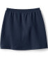 Little Girls School Uniform Ponte Button Front Skort Above the Knee