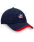 Фото #3 товара Men's Navy Columbus Blue Jackets Authentic Pro Rink Pinnacle Adjustable Hat