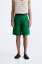 Pleated cargo bermuda shorts - limited edition