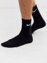 Nike Training lightweight socks 3 pack in black