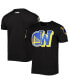 Фото #1 товара Men's Black Golden State Warriors Mash Up Capsule T-shirt