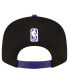Фото #2 товара Men's Black, Purple Sacramento Kings Official Team Color 2Tone 9FIFTY Snapback Hat