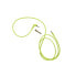 AIAIAI C19 - straight, neon yellow 1,5 m w. adapter