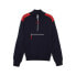 Фото #1 товара Puma Ski Half Zip Mock Neck Long Sleeve Sweater X Noah Mens Blue 62386406