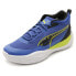 Фото #2 товара Puma Playmaker Pro Futro Basketball Mens Blue Sneakers Athletic Shoes 37832501