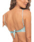 Фото #3 товара Women's Braided Padded Underwire Bikini Top