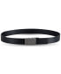 ფოტო #5 პროდუქტის Men's Faux-Leather Track Lock Belt