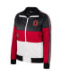 Women's Scarlet Ohio State Buckeyes Color-Block Puffer Full-Zip Jacket