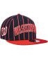 ფოტო #1 პროდუქტის Men's Navy, Red Washington Nationals City Arch 9FIFTY Snapback Hat