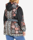 ფოტო #3 პროდუქტის Plus Size Flora Long Sleeve Puffer Jacket