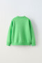 Фото #4 товара Basic plush sweatshirt