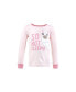 Фото #3 товара Toddler Girls Cotton Pajama Set, Llama