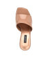 ფოტო #4 პროდუქტის Women's Beez Square Toe Dress Slip-On Sandals