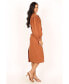 ფოტო #2 პროდუქტის Coco Long Sleeve Midi Women's Dress