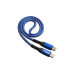 Akyga USB-Kabel USB-C Stecker Stecker 0.5 m Blau AK-USB-36
