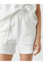 Фото #5 товара Шорты женские Koton с карманами резинкой Waistband CActive