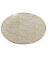 Фото #11 товара Mosaic Gold- Silver Tone Canape Plates Set of 6