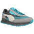 Фото #2 товара Puma Future Rider Global Futuris Lace Up Mens Grey Sneakers Casual Shoes 381699