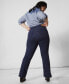 Фото #5 товара Trendy Plus Size 725 High-Rise Bootcut Jeans