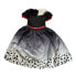 Disguise Disney Cruella De Vil Girl's Faux Fur Collar Dress Costume (M (8-10))