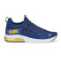 Фото #1 товара Puma Electron 2.0 Sport Slip On Mens Blue Sneakers Casual Shoes 387699-05
