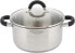 Фото #1 товара Kinghoff 4344 3.0 Litre Diameter 20 cm Premium Stainless Steel Cooking Pot Casserole with Lid