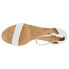 Фото #4 товара VANELi Monir Wedge Womens White Casual Sandals 308157