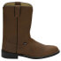Фото #1 товара Justin Boots Temple Round Toe Cowboy Mens Brown Casual Boots JB3001