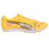 Фото #1 товара Puma Evospeed Distance 10 Track & Field Mens Yellow Sneakers Athletic Shoes 377
