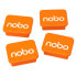 NOBO Logo Magnetic Whiteboard Magnet 4 Units