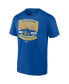 Фото #2 товара Men's Royal Golden State Warriors 2022 Western Conference Champions Trap T-shirt