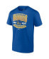 Men's Royal Golden State Warriors 2022 Western Conference Champions Trap T-shirt M - фото #2