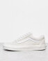 Фото #2 товара Vans Old Skool trainers in off white suede