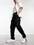 HUGO Garlo cargo trousers in black