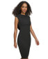 Women's Sleeveless Cowl-Back Dress