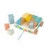 Фото #7 товара Тяга игрушки JANOD Pure Pull-Along Blocks Cart.