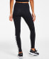 ფოტო #7 პროდუქტის Women's Linear-Logo Full Length Leggings, XS-4X