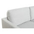 Chaise Longue Sofa DKD Home Decor Light grey Metal 250 x 160 x 85 cm