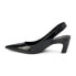 Matisse Leona Pointed Toe Sling Back Pumps Womens Black Dress Casual LEONA-015 9 - фото #3