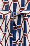 Фото #10 товара Платье из ткани с геометрическим принтом — zw collection ZARA