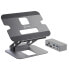 Фото #1 товара j5create JTS427 Multi-Angle Dual 4K Docking Stand - Notebook & tablet stand - Grey - Aluminium - 40.6 cm (16") - Windows laptop / Mac - USB 3.2 Gen 1 (3.1 Gen 1) Type-C