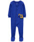 Toddler 1-Piece Construction 100% Snug Fit Cotton Footie Pajamas 2T