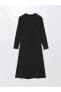 Фото #7 товара Платье длинное с длинным рукавом Classic LCWAIKIKI