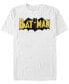Фото #2 товара DC Men's Batman Retro Bat Logo Short Sleeve T-Shirt