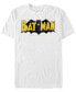 DC Men's Batman Retro Bat Logo Short Sleeve T-Shirt