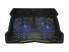 Фото #1 товара Подставка для ноутбука Conceptronic THANA06B 39.6 см (15.6") черная-синяя